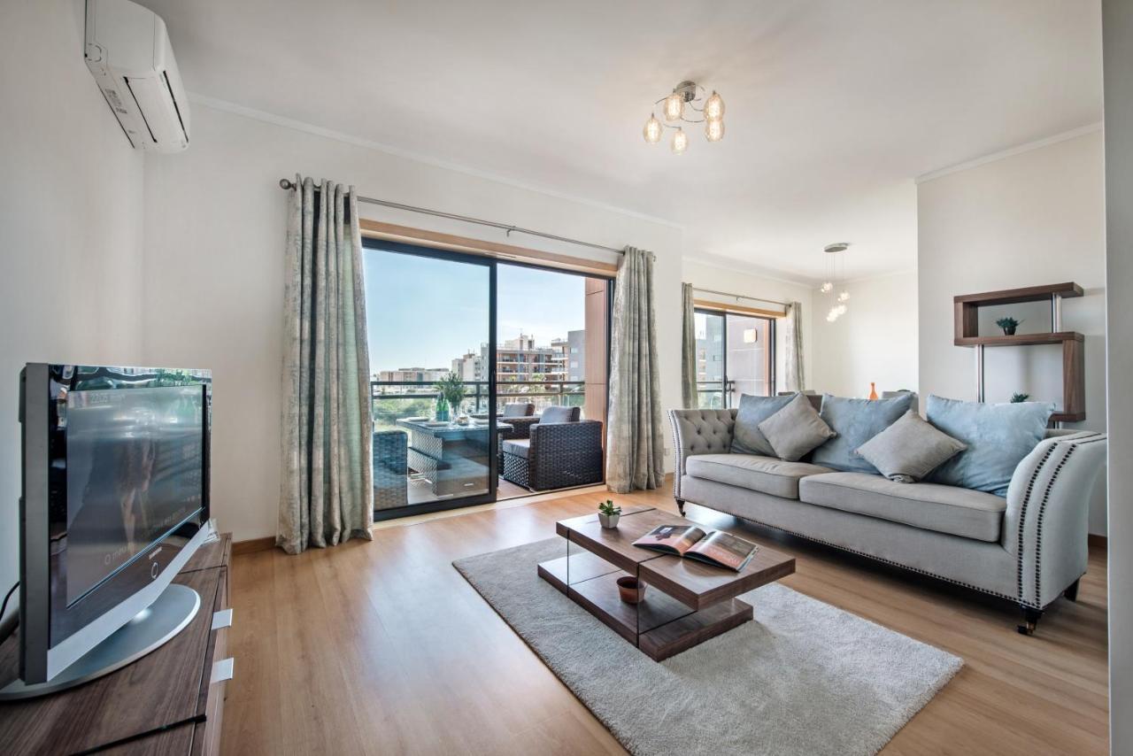 Sunset Home Olhao- Modern 3 Bed Luxury Apartment With Rooftop Pool Eksteriør bilde